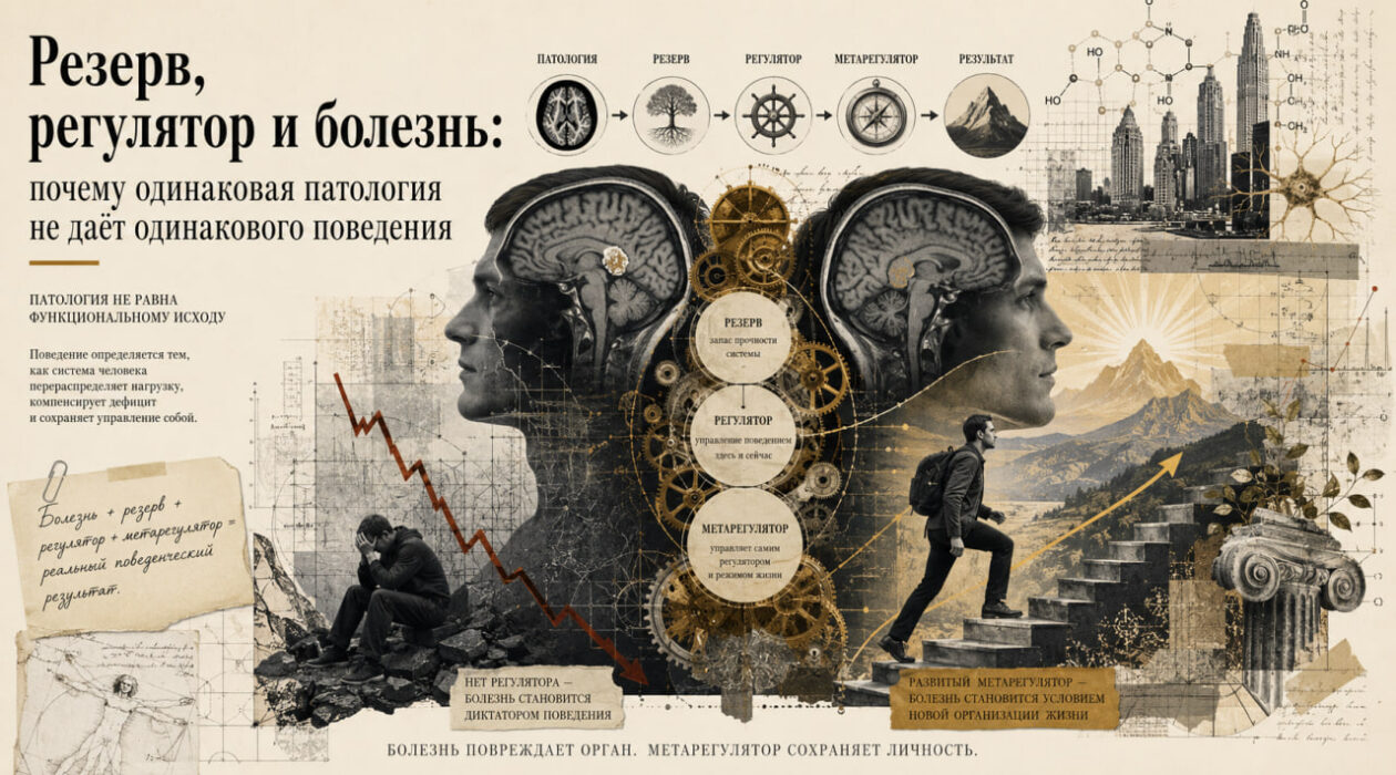 Резерв, регулятор и болезнь: почему одинаковая патология не даёт одинакового поведения