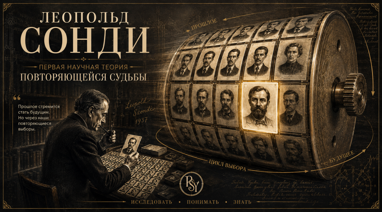 Леопольд Сонди: первая научная теория повторяющейся судьбы. Часть II